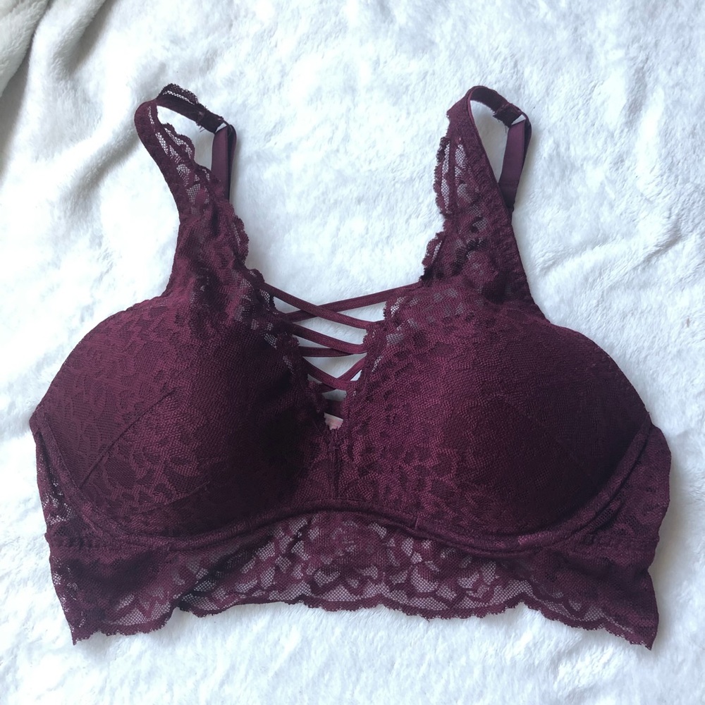 NWOT PINK Victoria’s Secret corset bra